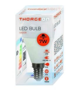 Thorgeon P45 LED Ball Bulb E27 7W
