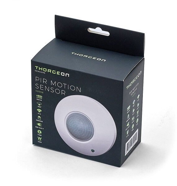 THORGEON Motion Sensor Light Switch 300w IP20 PIR