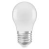 OSRAM LED Retrofit CLASSIC P bulb, 5.5W, E27, frosted cover, 2700K warm white, energy-efficient and long-lasting for home and office use