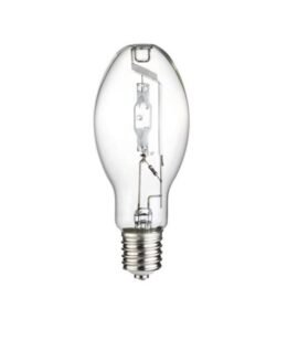 Image displaying Thorgeon 70W ED55 E27 Metal Halide Clear Lamp, emphasizing its sleek design and clear, bright light output.