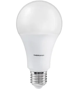 THORGEON 15W E27 A70 LED Bulb, 4000K Neutral White, 1521 Lumens, Frosted Pear Shape