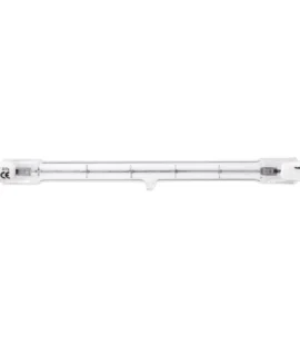 Thorgeon 100W Linear Halogen Lamp R7s 78mm, highlighting its energy-efficient and durable design for consistent lighting.