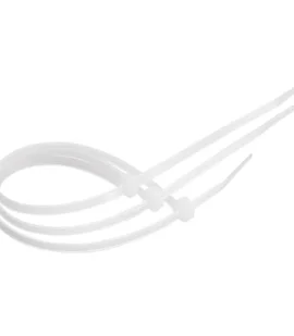 100-Pack Thorgeon White Zip Ties 7.8x300mm