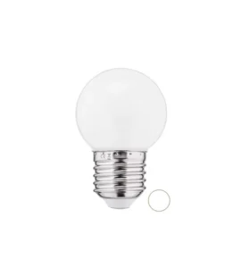 Thorgeon 1W G45 LED Bulb, 6500K Cold White, 58 Lumens, Frosted Globe Design