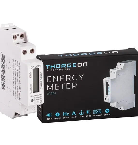 Thorgeon 1-Phase 40A DIN Energy Meter