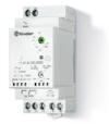 Image of Light Dependent Relay 35mm.1CO 16A/230VAC, showcasing its white plastic body and compact design suitable for efficient lighting control.