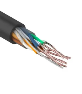 Data Cable CAT5E FTP 4x2x0.5mm2 Cu Outdoor Black Image