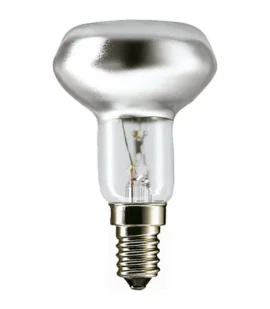 Philips Reflector Bulb E14 40W R50, matte finish, 87mm length, energy-efficient, ideal for technical and decorative lighting