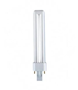Osram Dulux S 9W 840 compact fluorescent lamp with cool white light